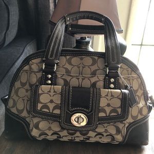 Authentic Coach hand bag